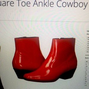 Calvin Klein Sadi Square Toe Boots